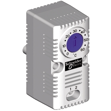 NSYCCOTHO - ClimaSys CC - simple thermostat 250V - range of temperature 0..60?C - NO - ?C, Schneider Electric