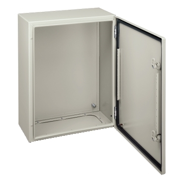 NSYCRN106300P - Spacial CRN plain door with mount.plate. H1000xW600xD300 IP66 IK10 RAL7035.., Schneider Electric