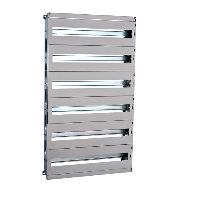 NSYDLM84P - Modular chassis DLM type for SPACIAL WM enclosure, 84 modules, H600xW600mm., Schneider Electric