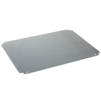 NSYMM1410 - Plain mounting plate H1400xW1000mm made of galvanised sheet steel, Schneider Electric