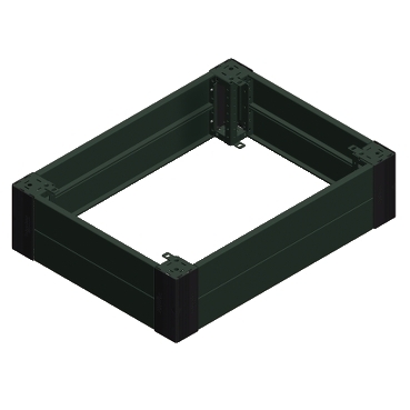 NSYSPF4100 - Spacial SF front plinth - 100x400 mm, Schneider Electric