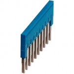 NSYTRAL210BL - NSYTR plug-in bridge 10 ways for 2.5mmp terminals - blue, Schneider Electric