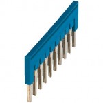 NSYTRAL410BL - NSYTR plug-in bridge 10 ways for 4mmp terminals - blue, Schneider Electric
