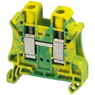 NSYTRV102PE - Linergy earth terminal block - 10mm? 76A single-level 1x1 screw - green-yellow, Schneider Electric (multiplu comanda: 50 buc)