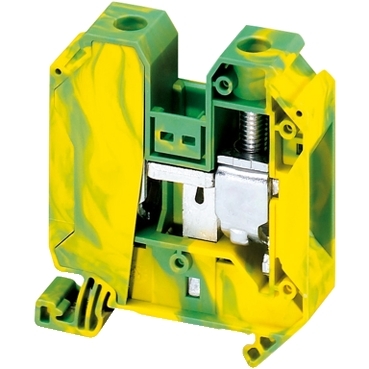 NSYTRV352PE - Linergy earth terminal block - 35mm? 125A single-level 1x1 screw - green-yellow, Schneider Electric (multiplu comanda: 50 buc)