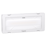 OVA48506 - Emergency luminaire, Exiway Smartled, Dicube, 235lm, non maintained, 2h, IP65, white, OVA48506, Schneider Electric