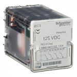 REL91344 - RelayAux - auxiliary supply supervision relay - 4 C/O - 125 VDC, REL91344, Schneider Electric