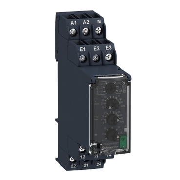 RM22UA33MR - Overvoltage and undervoltage control relay 15V..500Vac/dc, 2 C/O, Schneider Electric