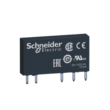 RSL1AB4ND - releu interfata miniatura - Zelio RSL - 1 I/D standard - 60 V c.c. - 6 A, Schneider Electric