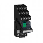 RXM4AB2BDPVS - Pre-assembled plug-in relay with socket, RXM4AB2BDPVS, Schneider Electric