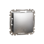 SDD170106L - Sedna Elements, Intrerupator cap scara indicator luminos 10AX, aluminiu patinat, SDD170106L, Schneider Electric