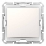 SDN0500323 - Sedna - intermediate switch - 10AX IP44 without frame cream, Schneider Electric