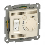 SDN6000347 - Sedna - floor thermostat - 10A without frame beige, Schneider Electric