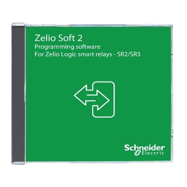 SR2SFT01 - software de programare ??Zelio Soft 2?? multilingv - pentru Zelio Logic - CD-ROM, Schneider Electric