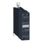 SSM1A120BD - solid state relay - DIN rail mount - input 4-32Vdc, output 24-280Vac, 20A, Schneider Electric