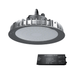 STELLAR DUBLIN SMD LED LAMPA INDUSTRIALA SUSPENDATA 100W 5500K IP65+ KIT EMERGENTA, ELMARK 98DUBLIN100SMDE