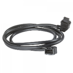 SXWSCABLE10002 - S-Cable extension cord for Automation Server I/O bus, Lshaped connector, 1.5 m, Schneider Electric