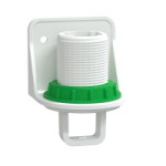 SXWUSBCRA10001 - USB adapter, SpaceLogic, plastic mounting cradle and wall plate, SXWUSBCRA10001, Schneider Electric