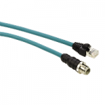 TCSECL1M3M3S2 - Cablu Ethernet - cablu drept - IP67 - M12/RJ45 - 3 m - CE/UL, TCSECL1M3M3S2, Schneider Electric