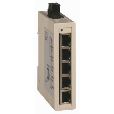 TCSESU053FN0 - switch TCP/IP Ethernet - ConneXium - 5 porturi pentru cupru, Schneider Electric