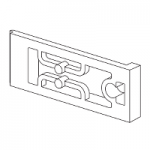 TM172AP12PM - Modicon M172 Performance 12 clips-on lock for Panel Mounting, TM172AP12PM, Schneider Electric
