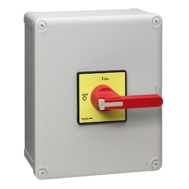 VCF5GEN - TeSys VARIO - enclosed emergency stop switch disconnector - 100 A, Schneider Electric