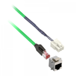 VW3L1T000R30 - commissioning cable, Lexium ILA,ILE,ILS, for connection to pc with adapter, VW3L1T000R30, Schneider Electric