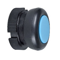 XACA9416 - cap rotund pentru buton - revenire cu arc- XAC-A - albastru - invelit, Schneider Electric
