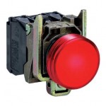 Indicator cu LED integrat, 24V, Culoare Rosie, XB4BVB4, Schneider Electric (multiplu comanda: 5 buc)