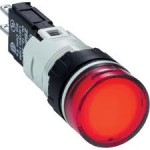 Indicator luminos, 12 - 24V, Culoare Rosie, XB6AV4BB, Schneider Electric