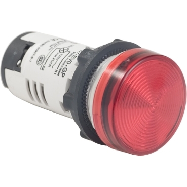 XB7EV04GP - PILOT LIGHT - LED - Red - 120v, Schneider Electric (multiplu comanda: 10 buc)