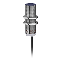 XS118BLPAL2 - inductive sensor XS1 M18 - L53mm - brass - Sn5mm - 12..24VDC - cable 2m, Schneider Electric
