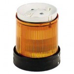 Unitate luminoasa 70 mm, clipire, portocalie, IP65, 24 V, XVBC5B5, Schneider Electric