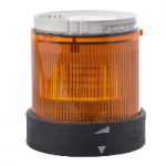 XVBC5G5 - unitate luminoasa Ã˜ 70 mm, clipire, portocalie, IP65, 120 V, XVBC5G5, Schneider Electric