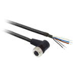 XZCP12V12L2 - Cablu M12 - 5 Pini - 2M - Pur - 90Â°, XZCP12V12L2, Schneider Electric