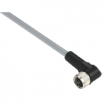 XZCPV0666L2 - Pre wired connectors XZ, elbowed female, M8, 3 pins, cable PVC 2 m, XZCPV0666L2, Schneider Electric