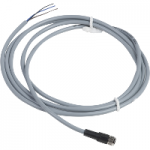 XZCPV0941L2 - Pre wired connectors XZ, straight female, M8, 4 pins, cable PVC 2 m, XZCPV0941L2, Schneider Electric
