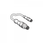 XZCR1501040G1 - Prelungitor - Tata M12 - 3-Pini Drept - Mama Ã˜8 - 3-Pini Drept - Cablu 1M, XZCR1501040G1, Schneider Electric