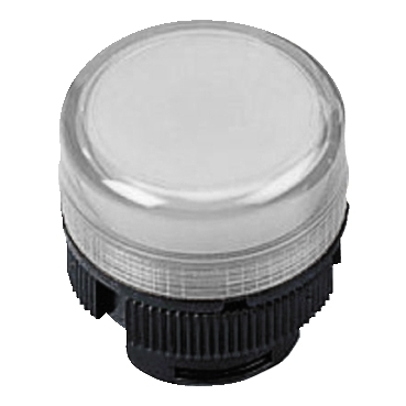 ZA2BV01 - capac de lampa pilot - diametru  22 - alb, Schneider Electric