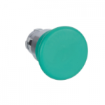 ZB2BC3C - Mushroom Cap de buton, Easy Harmony XB2, 40mm, metal, verde, 22mm, cu revenire, ZB2BC3C, Schneider Electric