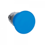 ZB2BC6C - Mushroom Cap de buton, Easy Harmony XB2, 40mm, metal, albastru, 22mm, cu revenire, ZB2BC6C, Schneider Electric