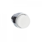 ZB2BW11C - Cap de buton iluminat, Easy Harmony XB2, metal, proeminent, alb, 22mm, cu revenire, ZB2BW11C, Schneider Electric