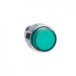 ZB2BW13C - Cap de buton iluminat, Easy Harmony XB2, metal, proeminent, verde, 22mm, cu revenire, ZB2BW13C, Schneider Electric