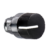 ZB4BD29 - cap negru cheie selectoare diametru 22 2 pozitii fixe, Schneider Electric