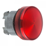 ZB4BV043S - Cap Rosu Lampa Ã˜22 Lentile Striate pentru Led Integral, ZB4BV043S, Schneider Electric
