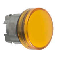 ZB4BV053 - capac de lampa pilot portoc. diametru 22, lentila simpla, pentru LED integral, Schneider Electric