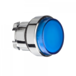 ZB4BW16 - Cap Luminos Aparent, Albastru, pentru Butoane Ã˜22 cu Revenire pentru bec Ba9S, ZB4BW16, Schneider Electric