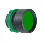 ZB5AA36 - Cap buton incastrat, verde, Ã˜22 revenire cu arc, nemarcat, ZB5AA36, Schneider Electric