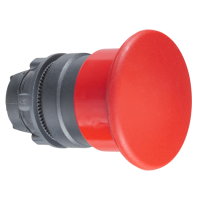ZB5AC4 - cap rotund pt. buton diametru  22 - revenire cu arc - rosu - tip ciuperca diametru  40 mm, Schneider Electric