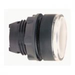 ZB5AH0183 - Cap Buton Luminos Incastrat Alb Ã˜22 Apasa-Apasa pentru Led Integral, ZB5AH0183, Schneider Electric